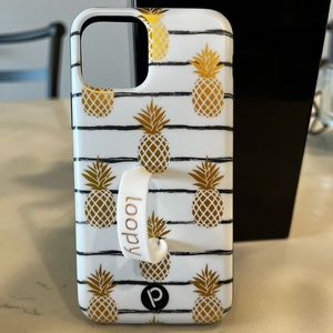 iPhone 11 Pro, pineapple loopy phone case